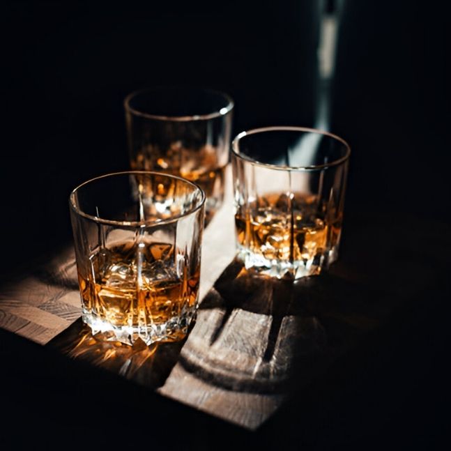 luxury whisky celebration moment