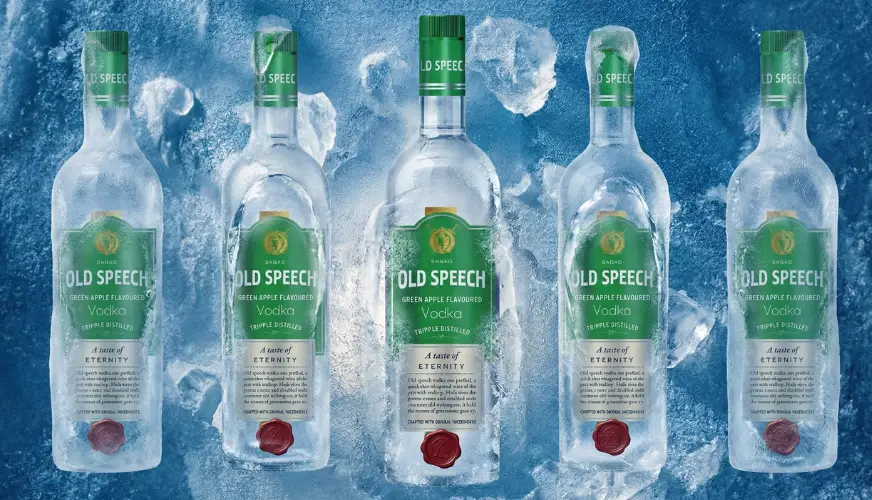 Old Speech Green Apple Vodka