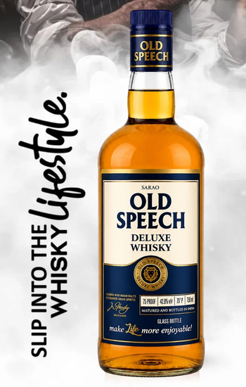 Old Speech Deluxe Whisky by Sarao Distillery