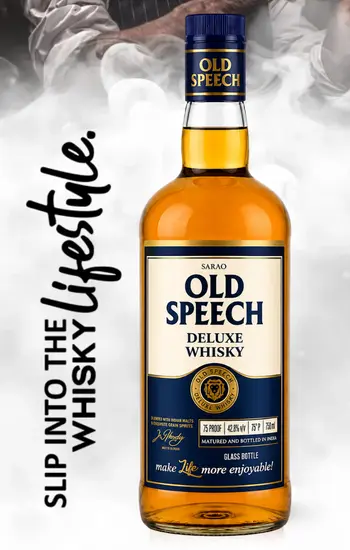 Old Speech Deluxe Whisky by Sarao Distillery