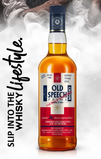 Old Speech Prime Whisky by Sarao Distillery