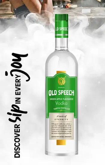 Old Speech Vodka by Sarao Distillery